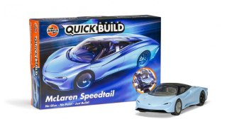 Model plastikowy Quickbuild Mclaren Speedtail Airfix