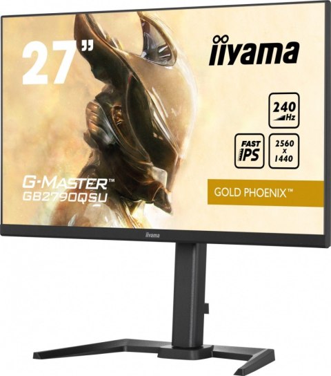 Monitor 27 cali GB2790QSU-B5 1ms,IPS,DP,HDMI,240Hz,F.Sync,QHD,HDR400 IIYAMA