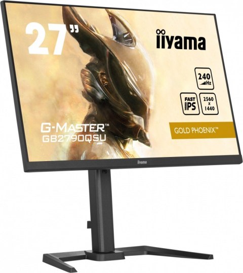 Monitor 27 cali GB2790QSU-B5 1ms,IPS,DP,HDMI,240Hz,F.Sync,QHD,HDR400 IIYAMA