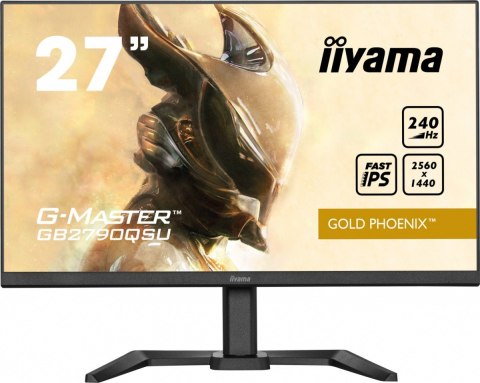 Monitor 27 cali GB2790QSU-B5 1ms,IPS,DP,HDMI,240Hz,F.Sync,QHD,HDR400 IIYAMA