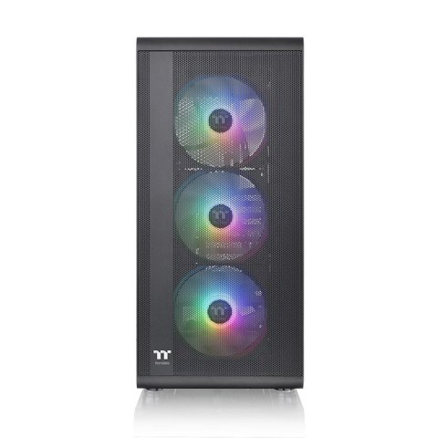 Obudowa - S200 Tempered Glass ARGBx3 Czarna Thermaltake