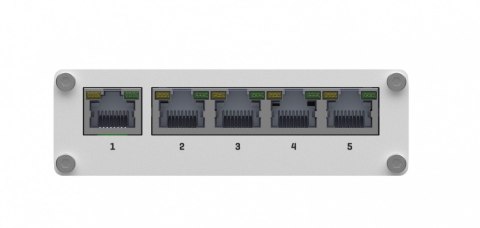 Przełącznik przemysłowy TSW110 5xGigabit Ethernet TELTONIKA Przełącznik przemysłowy TSW110 5xGigabit Ethernet TELTONIKA
