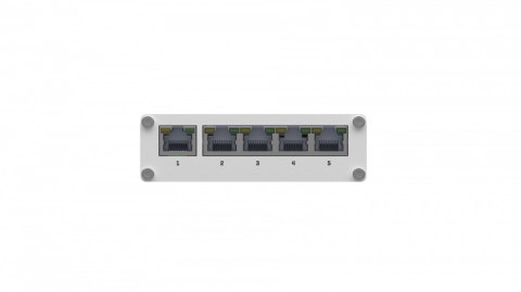 Przełącznik przemysłowy TSW110 5xGigabit Ethernet TELTONIKA Przełącznik przemysłowy TSW110 5xGigabit Ethernet TELTONIKA