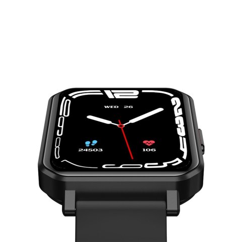 Smartwatch Fit FW56 Carbon Pro Czarny Maxcom