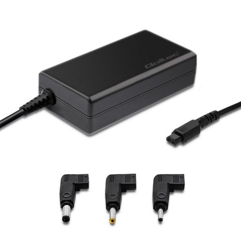 Zasilacz specjalizowany do Samsung | Sony 65W | 3 wtyczki | + kabel zasilający Qoltec