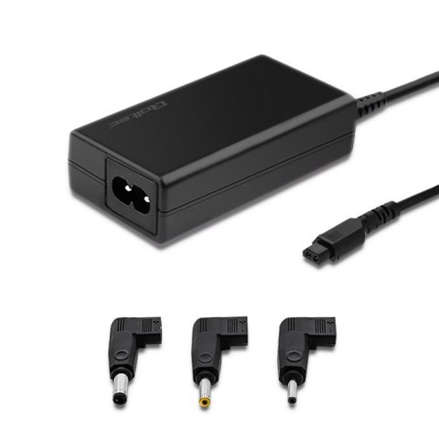 Zasilacz specjalizowany do Samsung | Sony 65W | 3 wtyczki | + kabel zasilający Qoltec