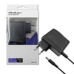 Zasilacz wtyczkowy 24W | 12V | 2A | 5.5*2.1 Qoltec