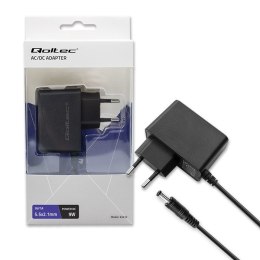 Zasilacz wtyczkowy 9W | 9V | 1A | 5.5*2.1 Qoltec