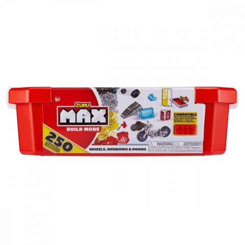 Zestaw akcesoriów 250 klocków ZURU Max Build Zestaw akcesoriów 250 klocków ZURU Max Build