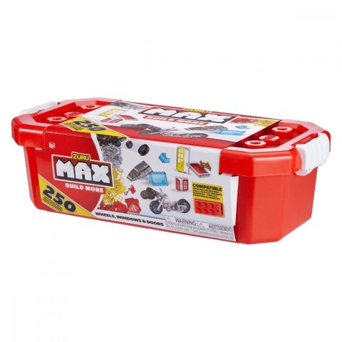 Zestaw akcesoriów 250 klocków ZURU Max Build Zestaw akcesoriów 250 klocków ZURU Max Build