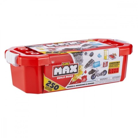Zestaw akcesoriów 250 klocków ZURU Max Build Zestaw akcesoriów 250 klocków ZURU Max Build