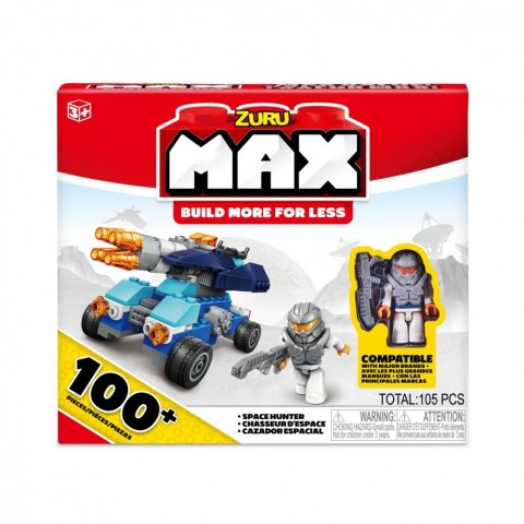 Zestaw klocków 100+ elementów mix ZURU Max Build Zestaw klocków 100+ elementów mix ZURU Max Build