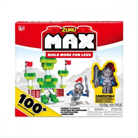 Zestaw klocków 100+ elementów mix ZURU Max Build Zestaw klocków 100+ elementów mix ZURU Max Build