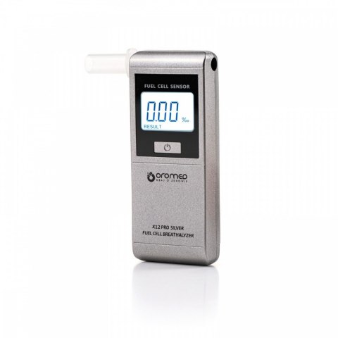 Alkomat elektrochemiczny ORO-X12 Pro srebrny ORO-MED Alkomat elektrochemiczny ORO-X12 Pro srebrny ORO-MED