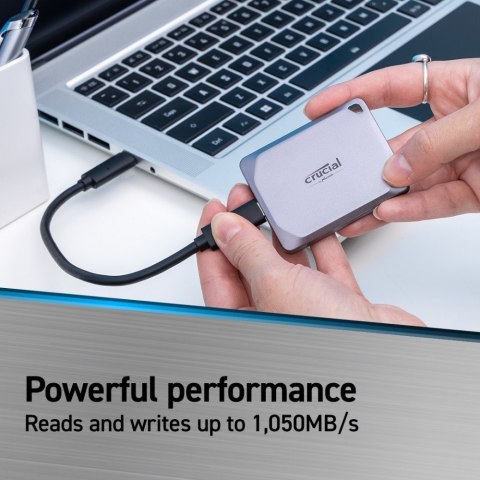 Dysk SSD X9 Pro 2TB USB-C 3.2 Gen2 Crucial Dysk SSD X9 Pro 2TB USB-C 3.2 Gen2 Crucial