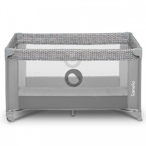 Łóżeczko turystyczne Stefi Grey Concrete Multicolor Lionelo