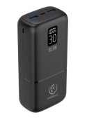 Powerbank P30 LCDPD 30 000mAh PD 22,5W Rebeltec