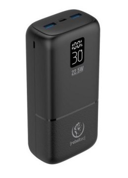 Powerbank P30 LCDPD 30 000mAh PD 22,5W Rebeltec