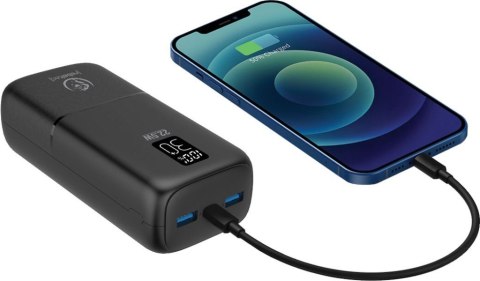 Powerbank P30 LCDPD 30 000mAh PD 22,5W Rebeltec Powerbank P30 LCDPD 30 000mAh PD 22,5W Rebeltec
