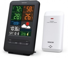 Stacja pogody SWS 7300 wys LCD kolor 13,8 cm Sencor