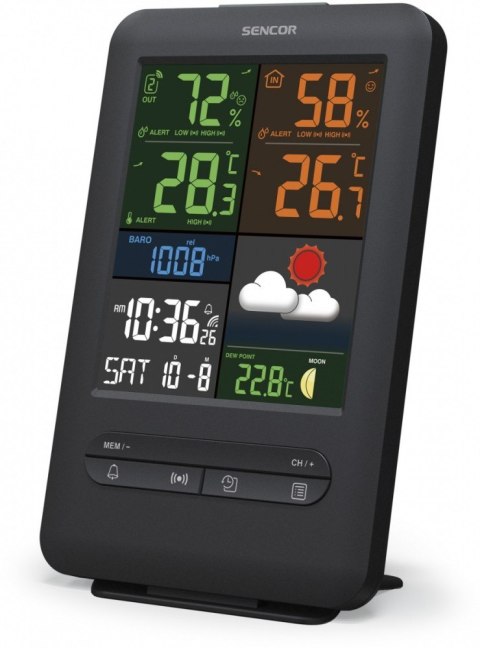 Stacja pogody SWS 7300 wys LCD kolor 13,8 cm Sencor Stacja pogody SWS 7300 wys LCD kolor 13,8 cm Sencor