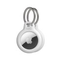 Uchwyt breloczek do kluczy Secure Holder do AirTag - 2 pak, biały Belkin