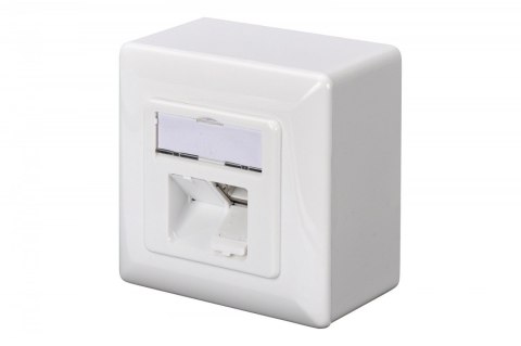 Gniazdo natynkowe kat.6A 2xRJ45 Ekranowane Digitus