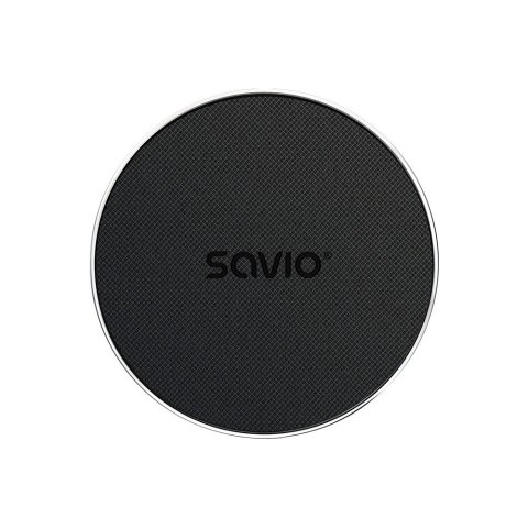Ładowarka bezprzewodowa indukcyjna Qi, USB-C, 15W, LA-08 Savio