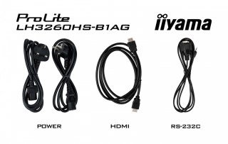 Monitor wielkoformatowy 31.5 cala LH3260HS-B1AG matowy 24h/7 500(cd/m2) VA 1920 x 1080 FHD Android.11 Wifi CMS(iiSignage2) IIYAMA