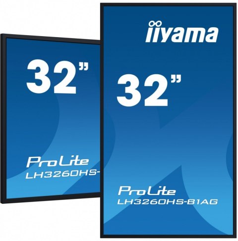 Monitor wielkoformatowy 31.5 cala LH3260HS-B1AG matowy 24h/7 500(cd/m2) VA 1920 x 1080 FHD Android.11 Wifi CMS(iiSignage2) IIYAMA