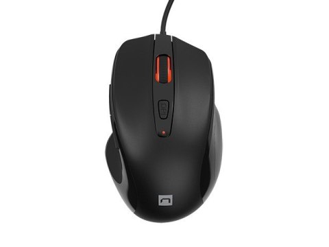 Mysz Pigeon 2 4000 DPI 1.8m Czarna Natec