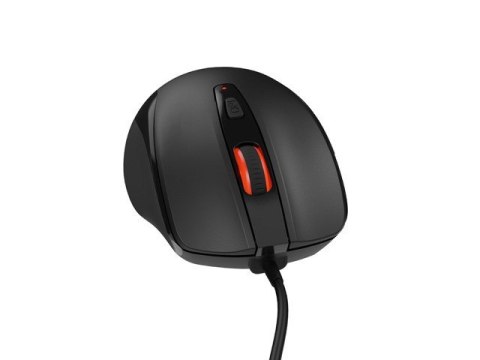 Mysz Pigeon 2 4000 DPI 1.8m Czarna Natec Mysz Pigeon 2 4000 DPI 1.8m Czarna Natec