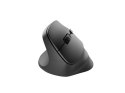 Mysz bezprzewodowa wertykalna Crake 2 2400 DPI Bluetooth 5.2 + 2.4GHz dla leworęcznych Czarna Natec