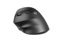 Mysz bezprzewodowa wertykalna Crake 2 2400 DPI Bluetooth 5.2 + 2.4GHz dla leworęcznych Czarna Natec