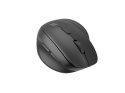 Mysz bezprzewodowa wertykalna Crake 2 2400 DPI Bluetooth 5.2 + 2.4GHz dla leworęcznych Czarna Natec