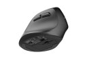 Mysz bezprzewodowa wertykalna Crake 2 2400 DPI Bluetooth 5.2 + 2.4GHz dla leworęcznych Czarna Natec