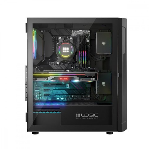 Obudowa Komputerowa LOGIC ARAMIS ARGB MIDI USB 3.0 Czarna Logic Concept