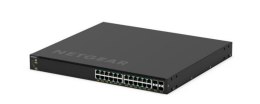Przełącznik zarządzalny GSM4328 24xGE PoE+ 4xSFP+ Netgear