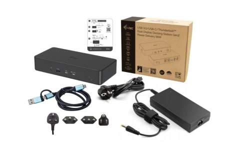 Stacja dokująca USB 3.0 / USB-C / Thunderbolt 3 Professional Dual 4K Display Docking Station Generation 2 + Power Delivery 100W I-tec Stacja dokująca USB 3.0 / USB-C / Thunderbolt 3 Professional Dual 4K Display Docking Station Generation 2 + Power Delivery 100W I-tec