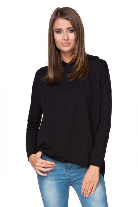 Bluza Damska Model T190/1 Black - Tessita Bluza Damska Model T190/1 Black - Tessita