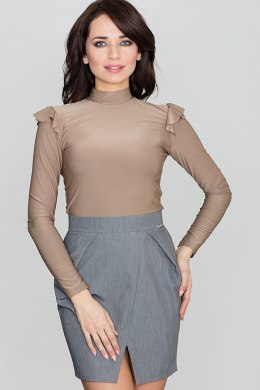 Bluzka Model K438 Beige - Katrus Hurtownia odzieży on-line, moda damska, bielizna i obuwie dla kobiet - Matterhorn.pl