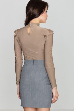 Bluzka Model K438 Beige - Katrus Hurtownia odzieży on-line, moda damska, bielizna i obuwie dla kobiet - Matterhorn.pl