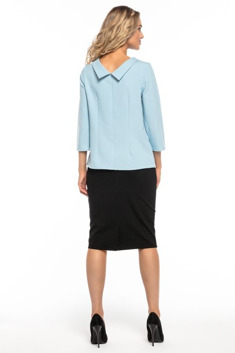 Bluzka Model T243/4 Light Blue - Tessita Bluzka Model T243/4 Light Blue - Tessita