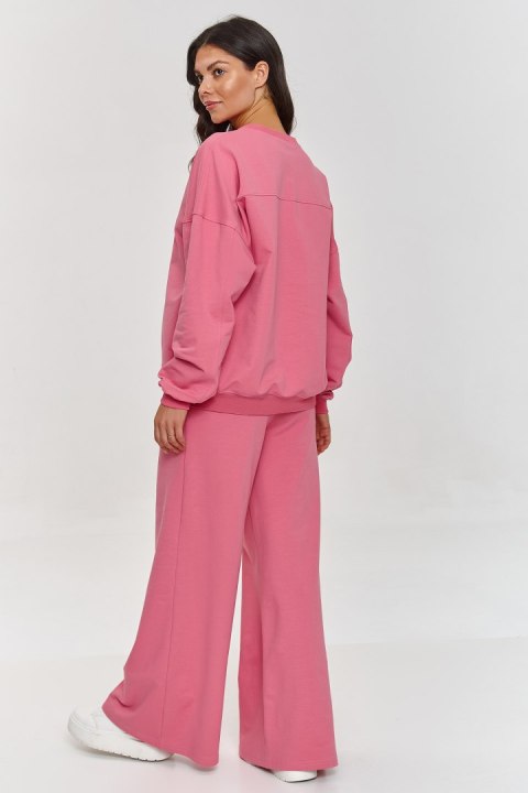 Spodnie Komplet Model M863 Baby Pink - Makadamia Spodnie Komplet Model M863 Baby Pink - Makadamia