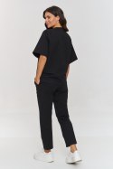 Spodnie Komplet Model M865 Black - Makadamia