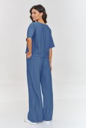 Spodnie Komplet Model M881 Blue Jeans - Makadamia