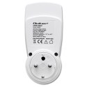Elektroniczny programator czasowy PC0628 | 3680W | 16A | LCD Qoltec