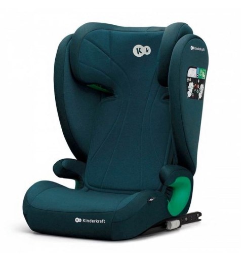 Fotelik samochodowy JUNIOR FIX 2 i-Size 100-150 cm HARBOR BLUE Kinderkraft Fotelik samochodowy JUNIOR FIX 2 i-Size 100-150 cm HARBOR BLUE Kinderkraft