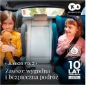 Fotelik samochodowy JUNIOR FIX 2 i-Size 100-150 cm ROCKET GREY Kinderkraft