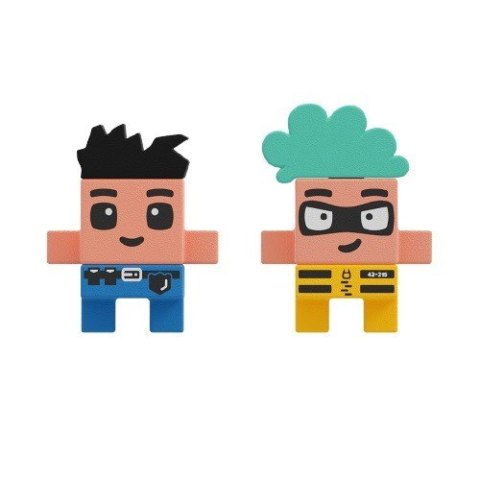 Klocki konstrukcyjne Waffle mini - Auto policyjne i sklep jubilerski Marioinex Klocki konstrukcyjne Waffle mini - Auto policyjne i sklep jubilerski Marioinex